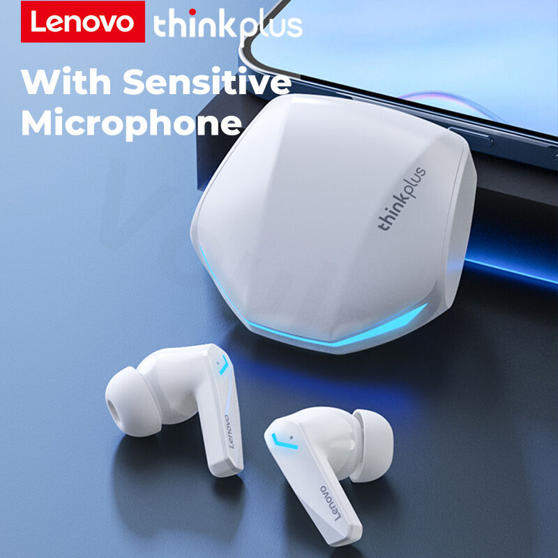 Lenovo GM2 Pro TWS Gaming Bluetooth Earphone Bluetooth 5.3 Low Latency Wireless Headset with Mic 3D Stereo Bass True Wireless Gamer Earbuds