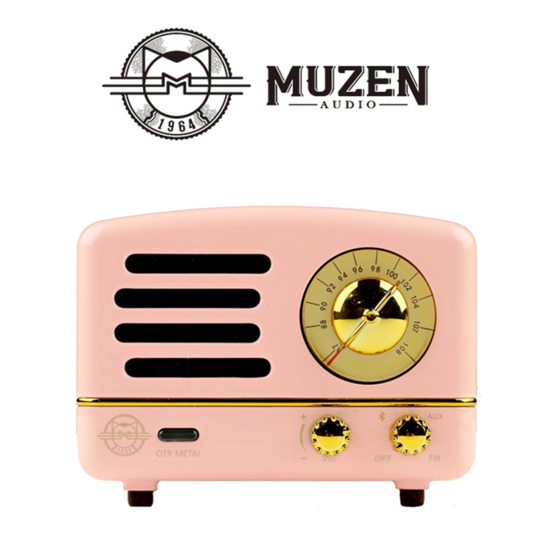 [Singapore Sole Distributor] Muzen Audio OTR Metal FM Radio Bluetooth Speaker