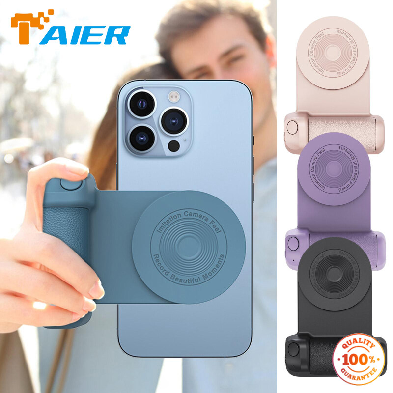 Magnetic Camera Handle Photo Bracket Smart Bluetooth Mobile Phone Anti-shake Selfie Device Magsafe Desktop Wireless Charging