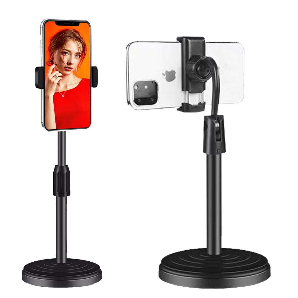 HOCE Multi-functional Retractable Mobile Phone Stand For Live Broadcast Bracket Table Mount Cell Phone Support Holder
