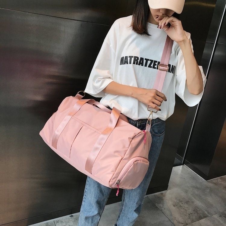 Local Stock Travel Sports Duffel Bag Waterproof Gym Bag with Separate Compartment for Storing Shoes-3 colors