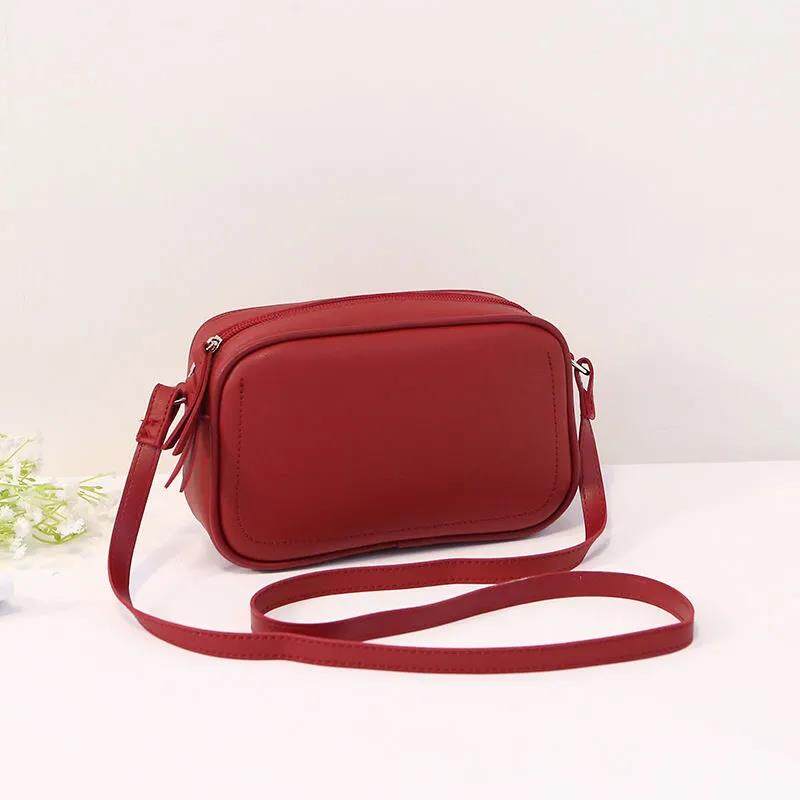 XY Women Simple Plain Korean Style Sling Bag Girls Ladies Shoulder Bag Sling Bag Cosmetic bag