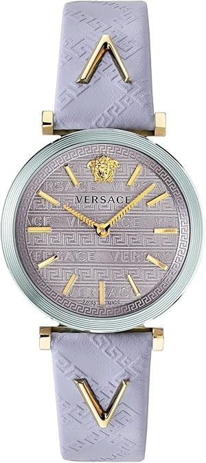 Versace V-Twist Light Pink Dial Quartz Ladies Watch VELS00219
